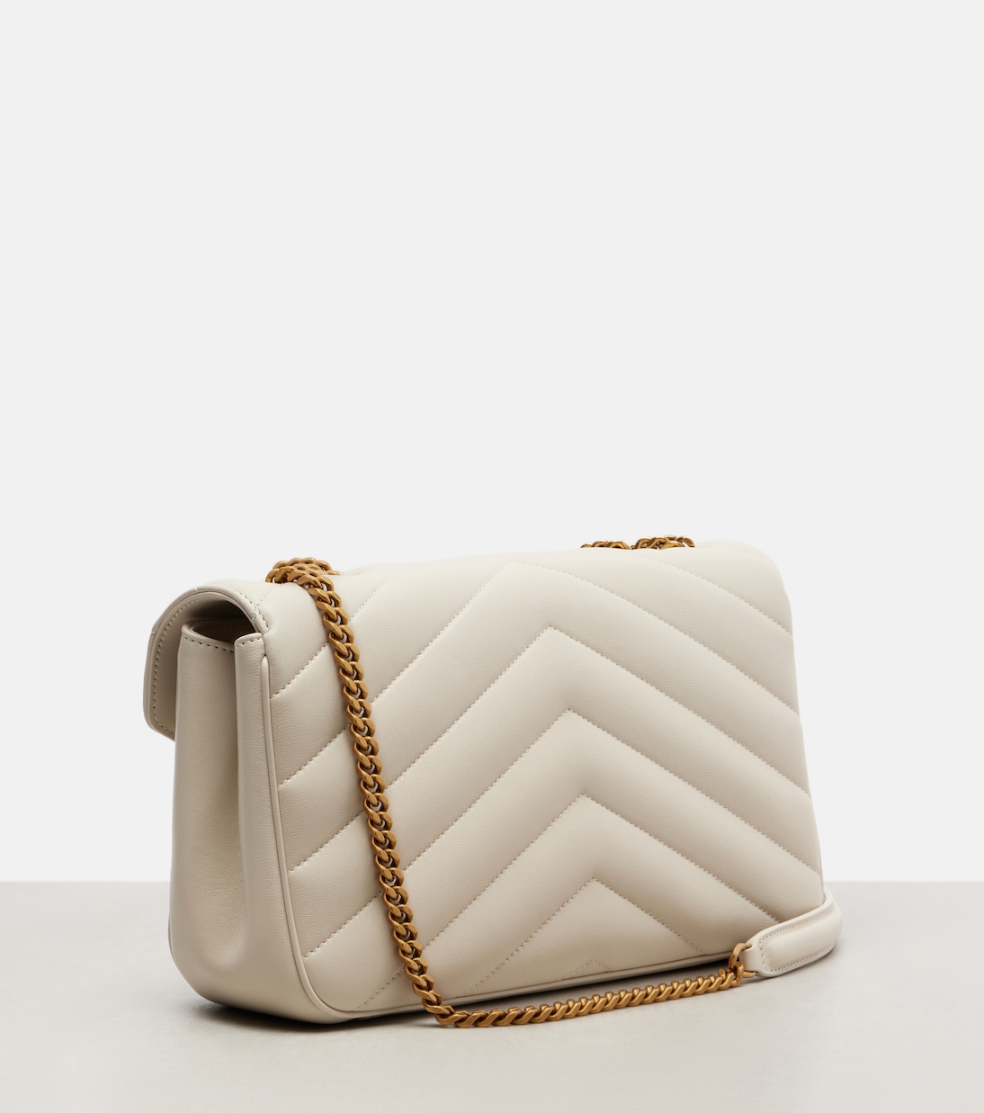 Loulou Medium leather shoulder bag | Saint Laurent