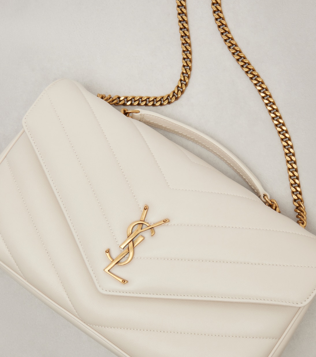 Loulou Medium leather shoulder bag | Saint Laurent