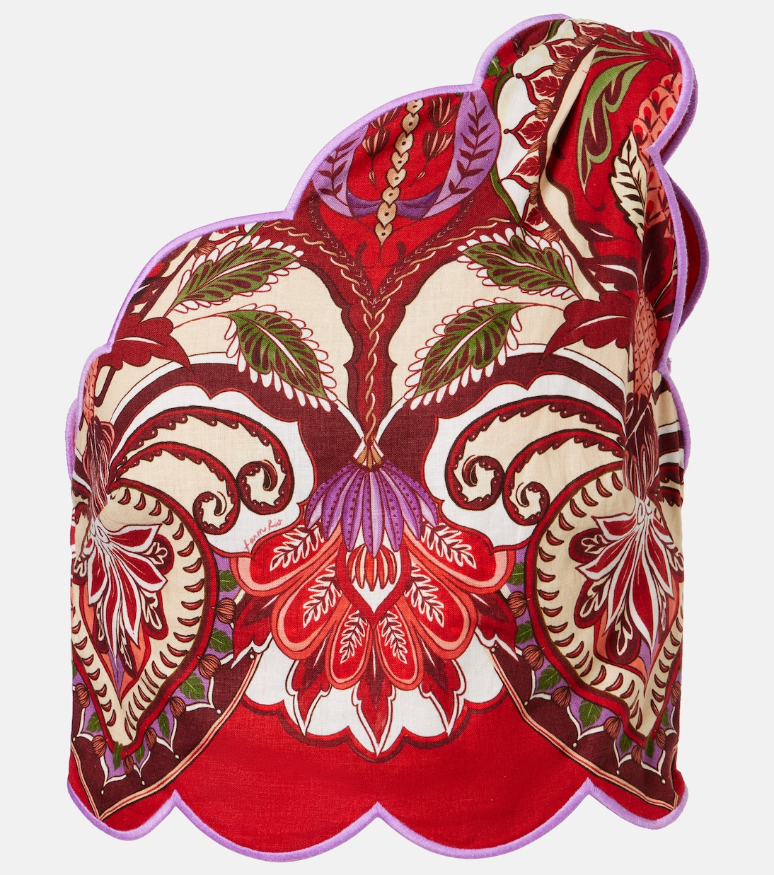 Top Odara asymétrique en lin mélangé | Farm Rio