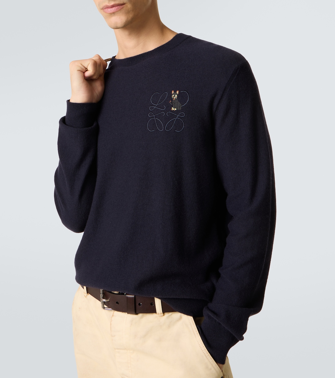 X Louis Wain - Pullover Anagram in misto lana | Loewe