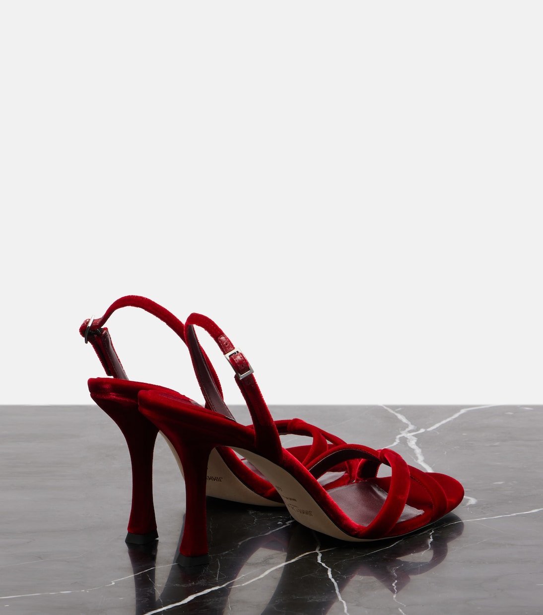 Sandali Elsy in velluto | Jimmy Choo