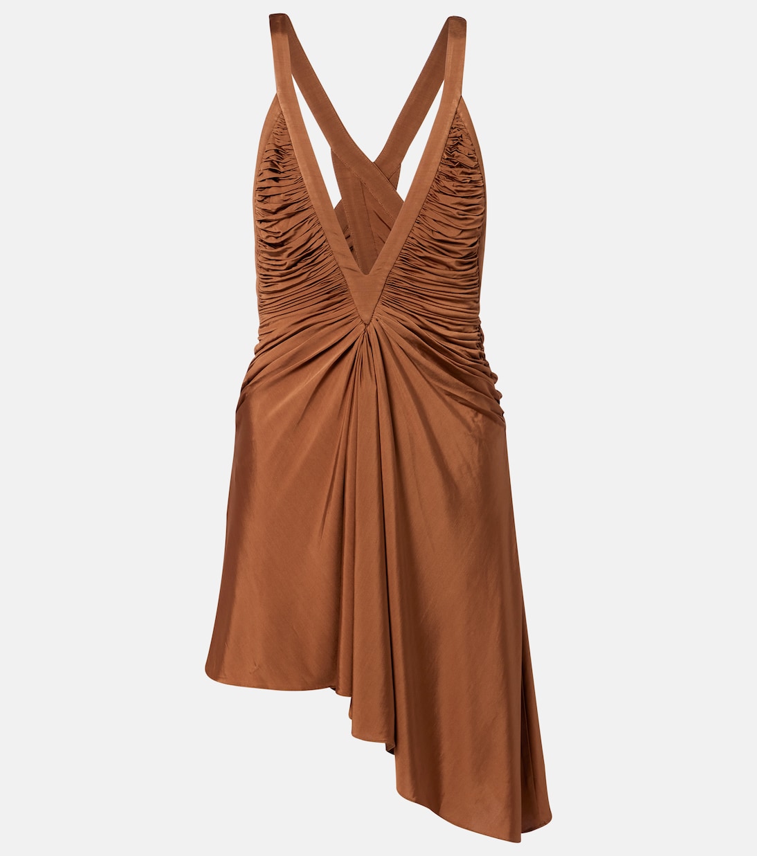 Robe drapée en jersey | Christopher Esber