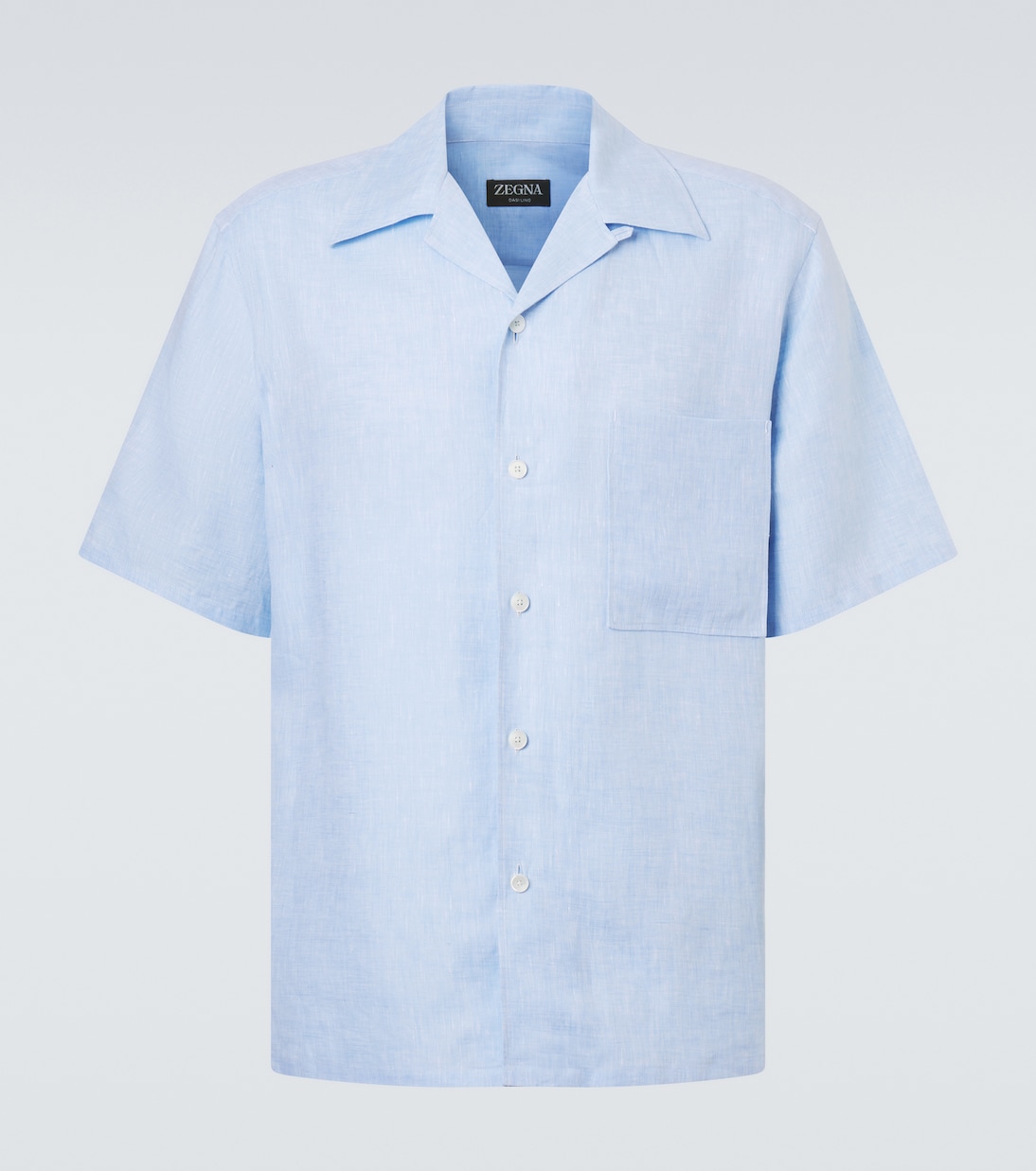 Linen bowling shirt | Zegna