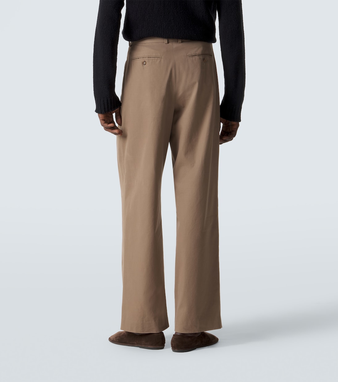 Weite Hose Tibor aus Baumwolle und Kaschmir | The Row