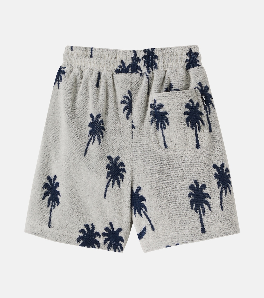 Abay printed cotton-blend terry shorts | Molo