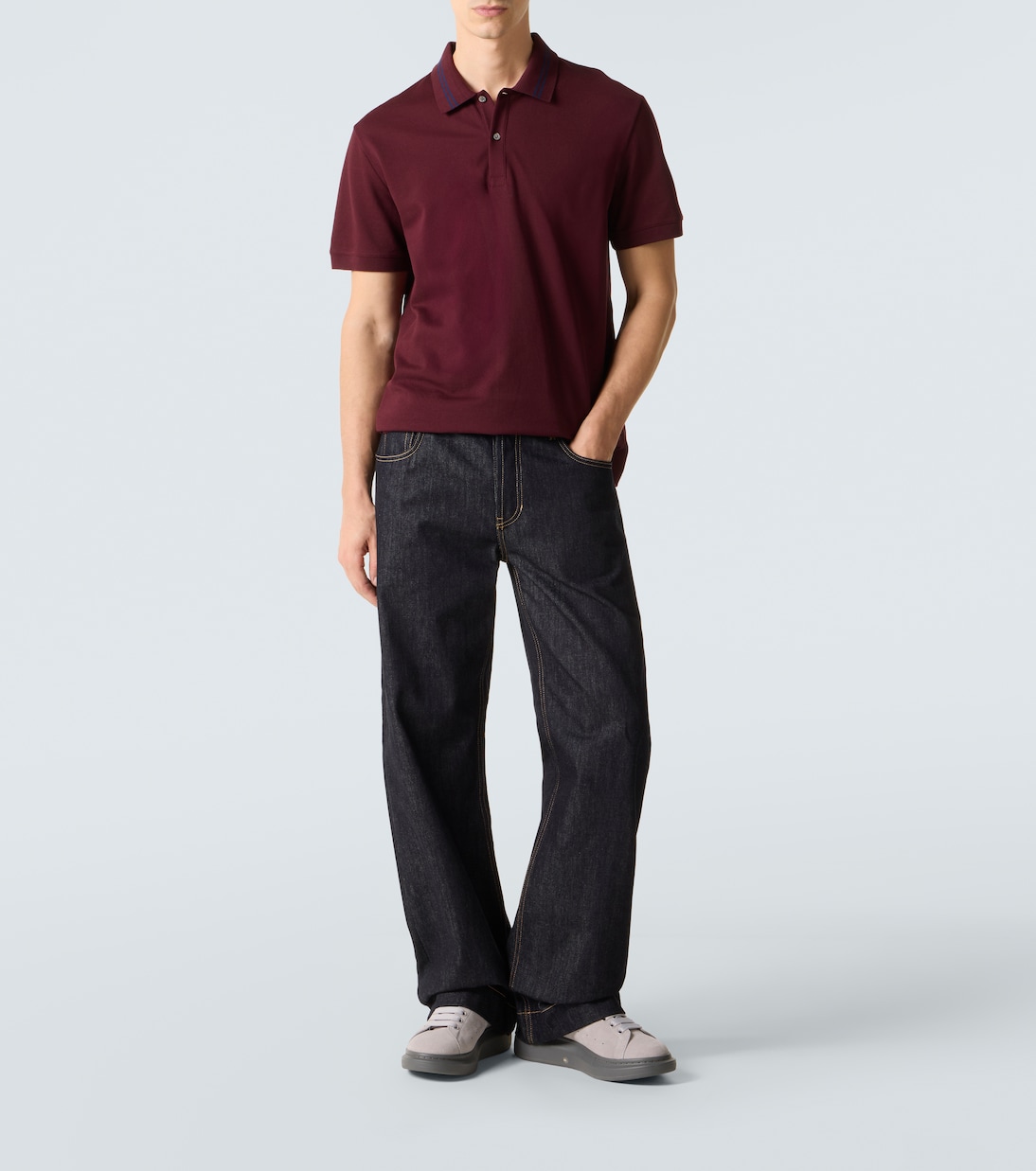 Sneakers Oversized aus Veloursleder | McQueen