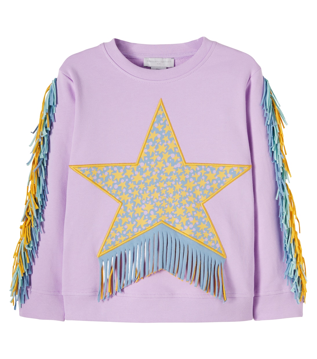 Sweat-shirt imprimé en coton | Stella McCartney Kids