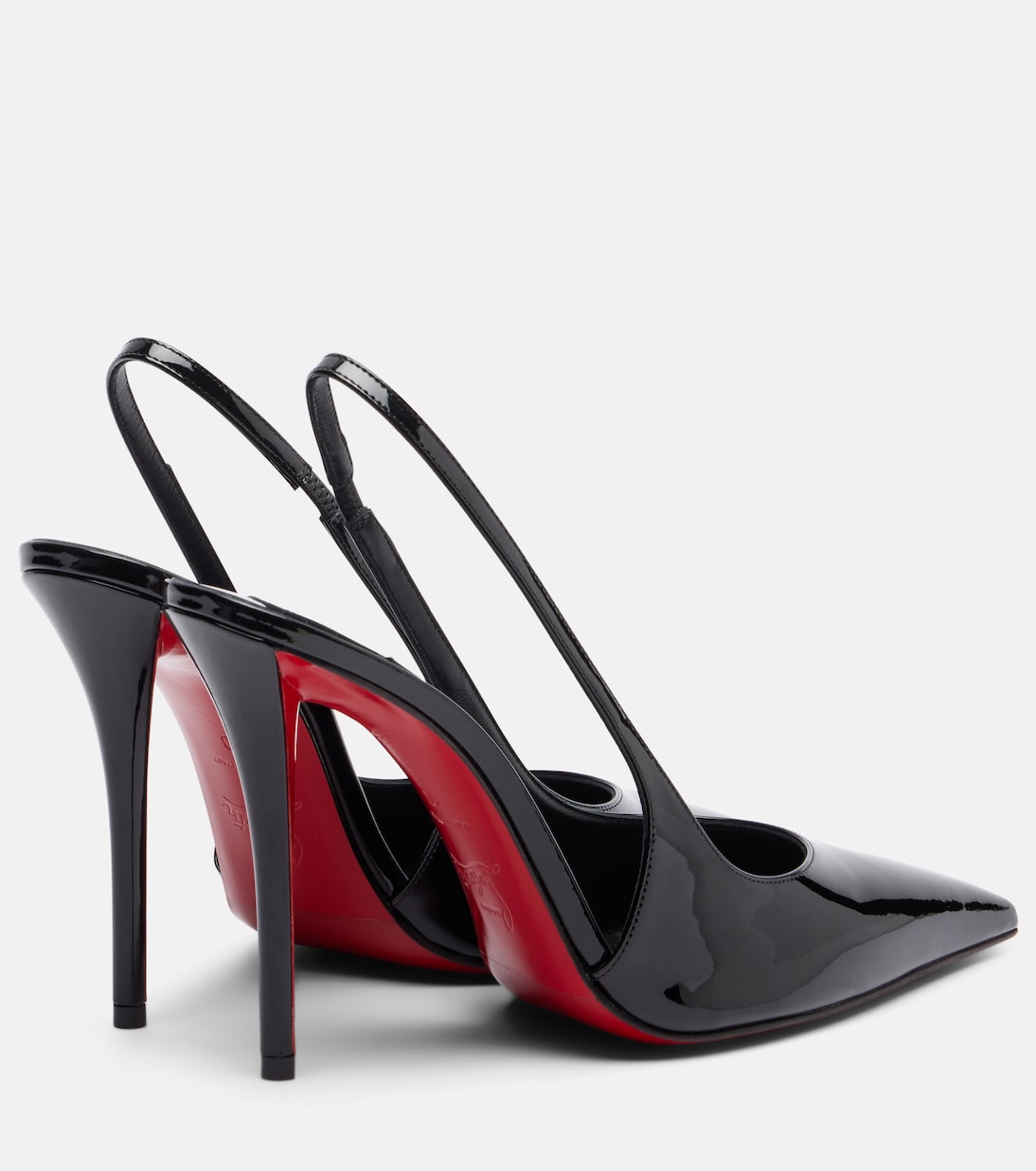 Miss Z patent leather slingback pumps | Christian Louboutin