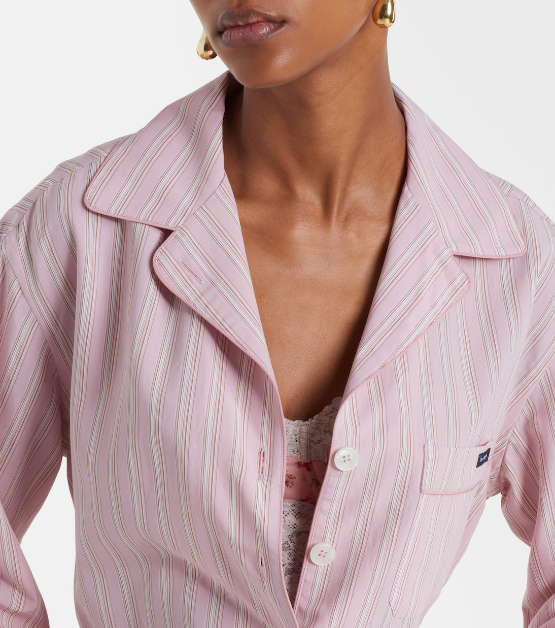 Belted striped shirt | Dolce&Gabbana