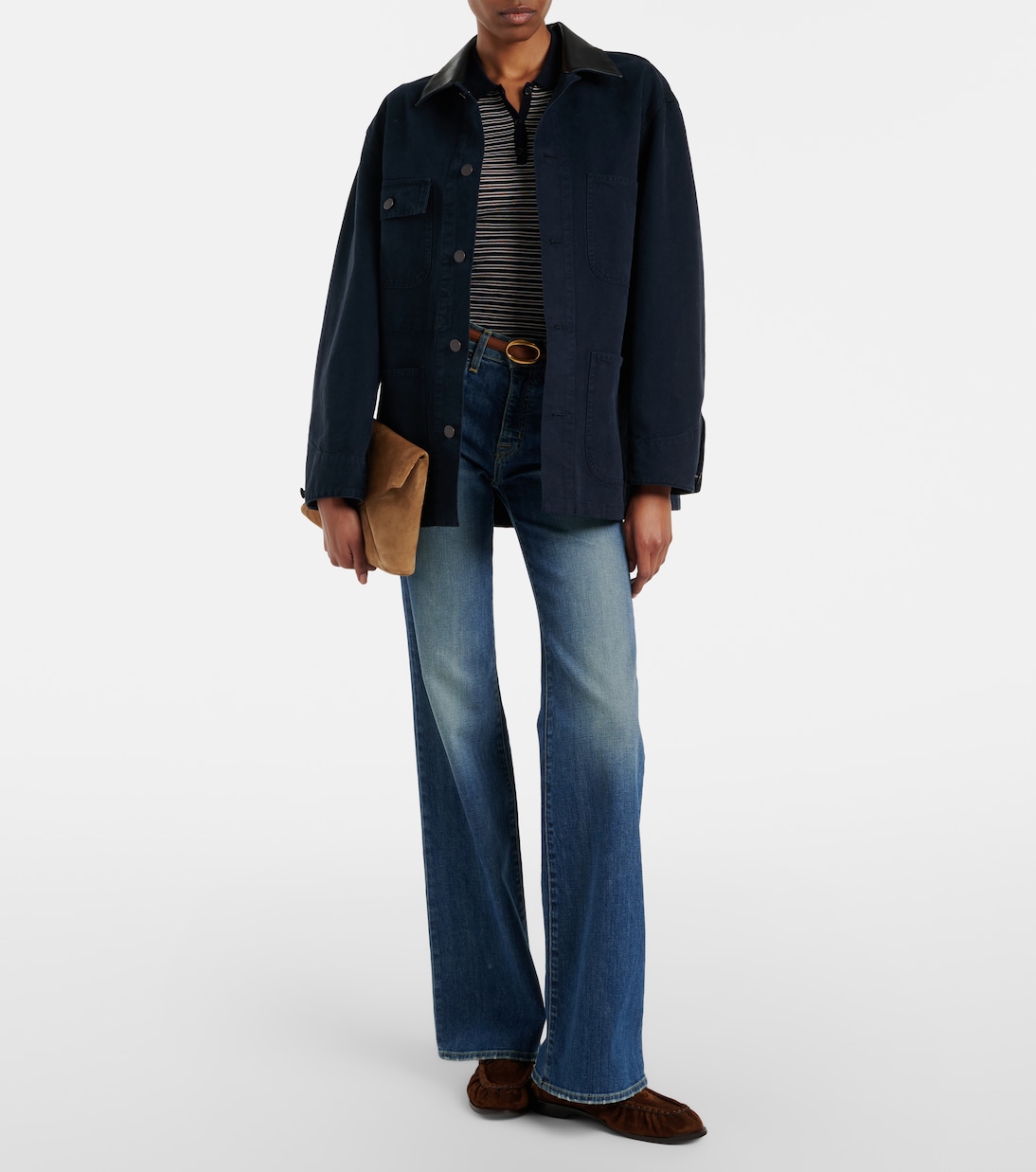 Polo Gemmatta in cotone a righe | Nili Lotan