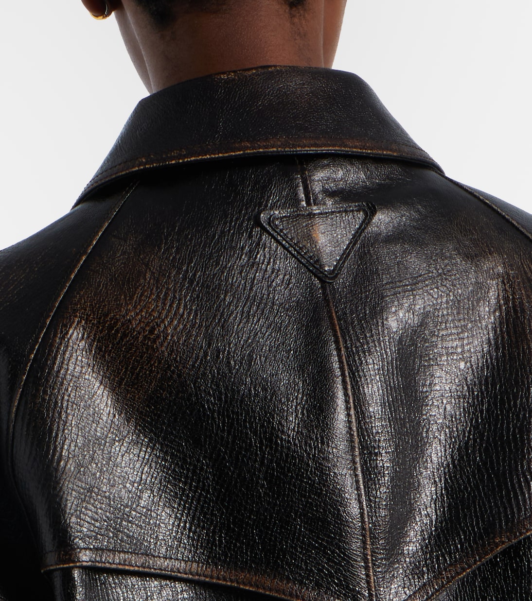 Leather jacket | Prada