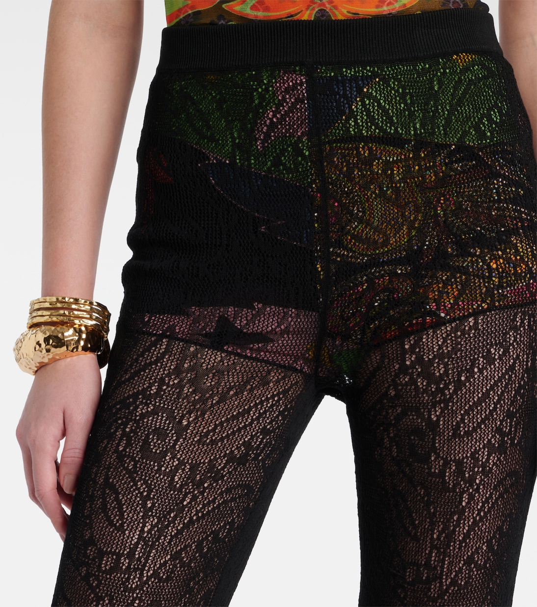 Schlaghose aus Baumwollspitze | Etro