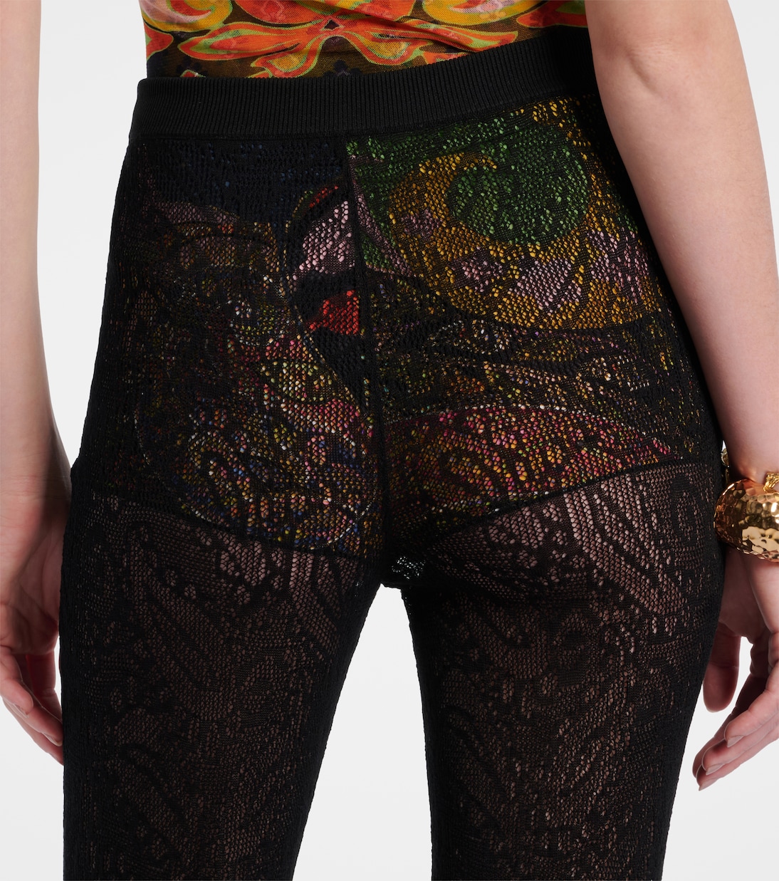 Schlaghose aus Baumwollspitze | Etro