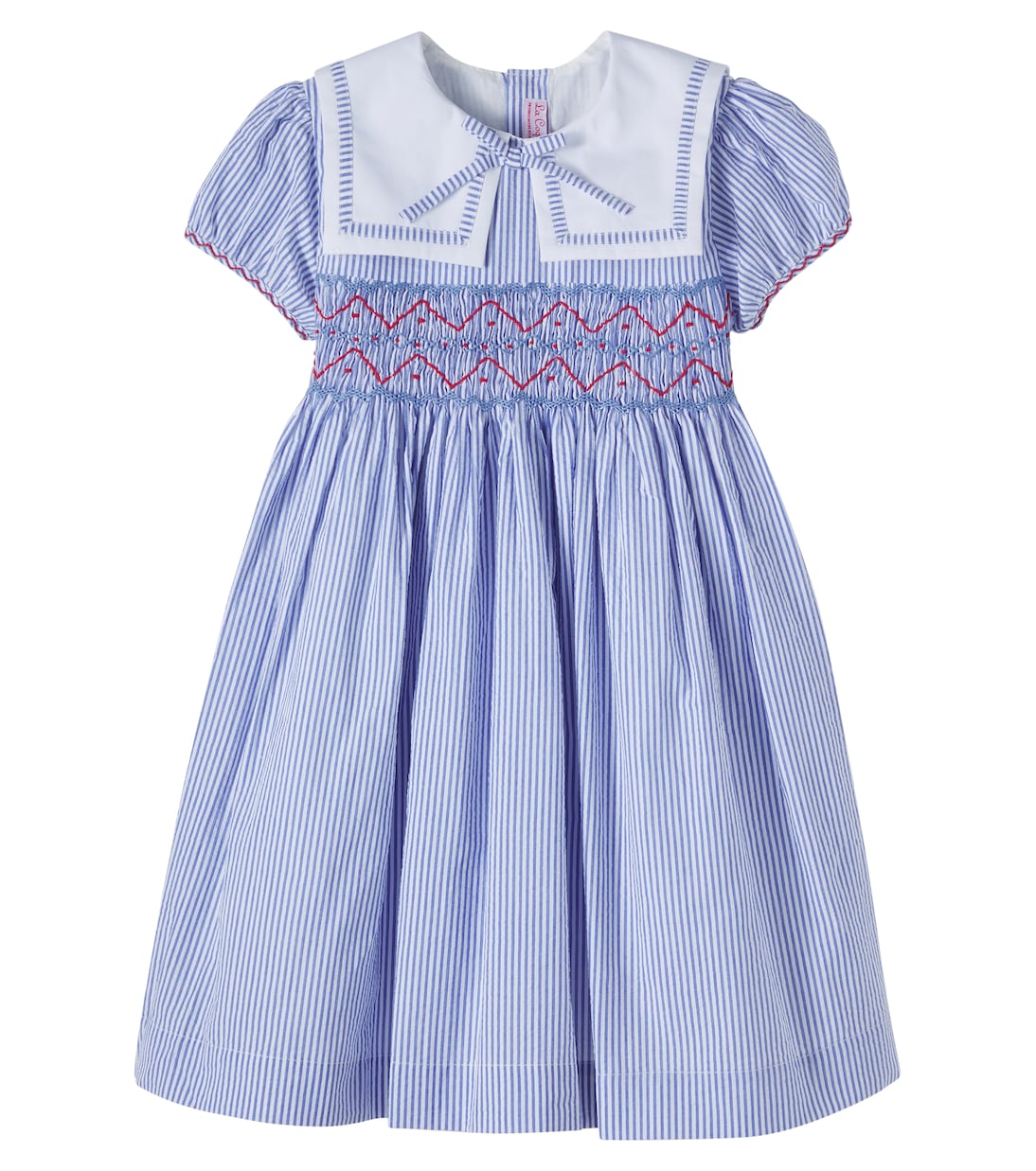 Imogen striped cotton dress | La Coqueta