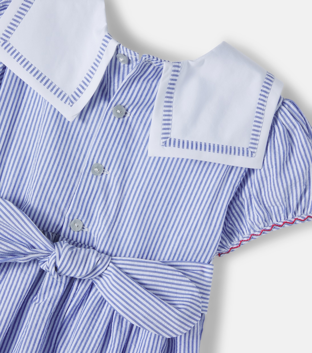 Imogen striped cotton dress | La Coqueta