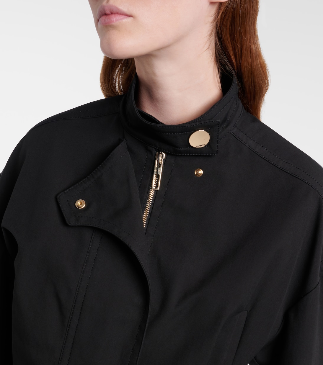 Riviera oversized cotton bomber jacket | Sportmax
