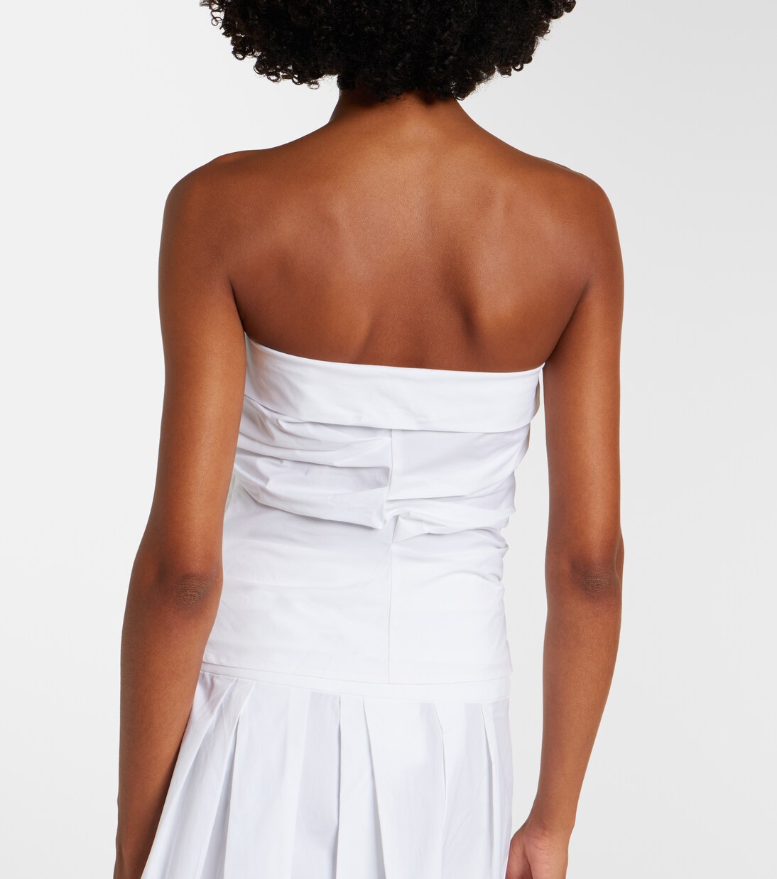 White Label Maisy cotton-blend tube top | Proenza Schouler