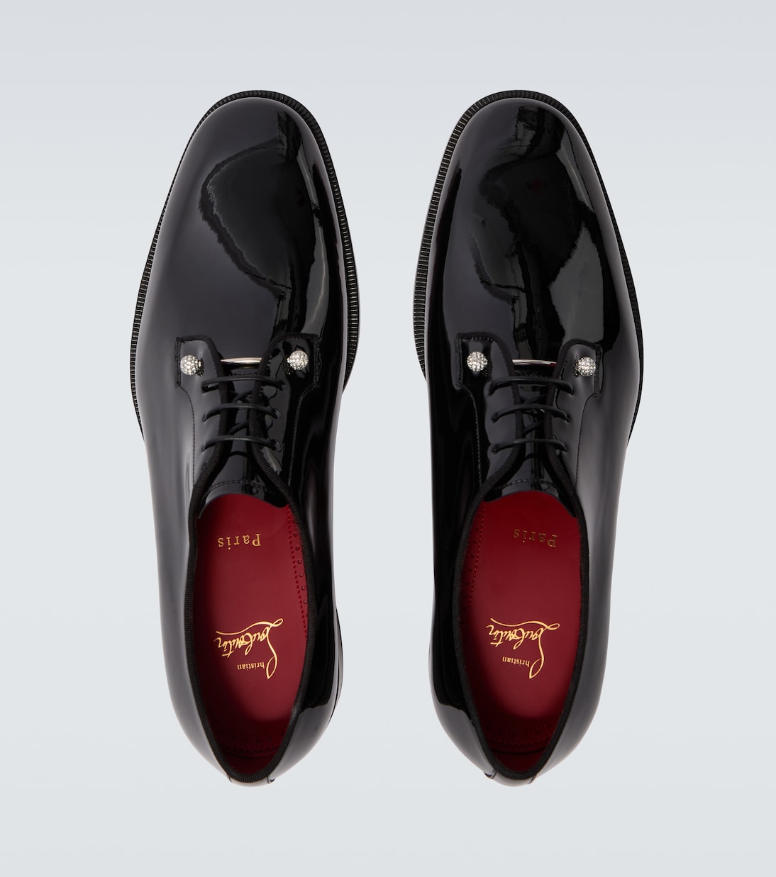 Chambeliss patent leather Derby shoes | Christian Louboutin