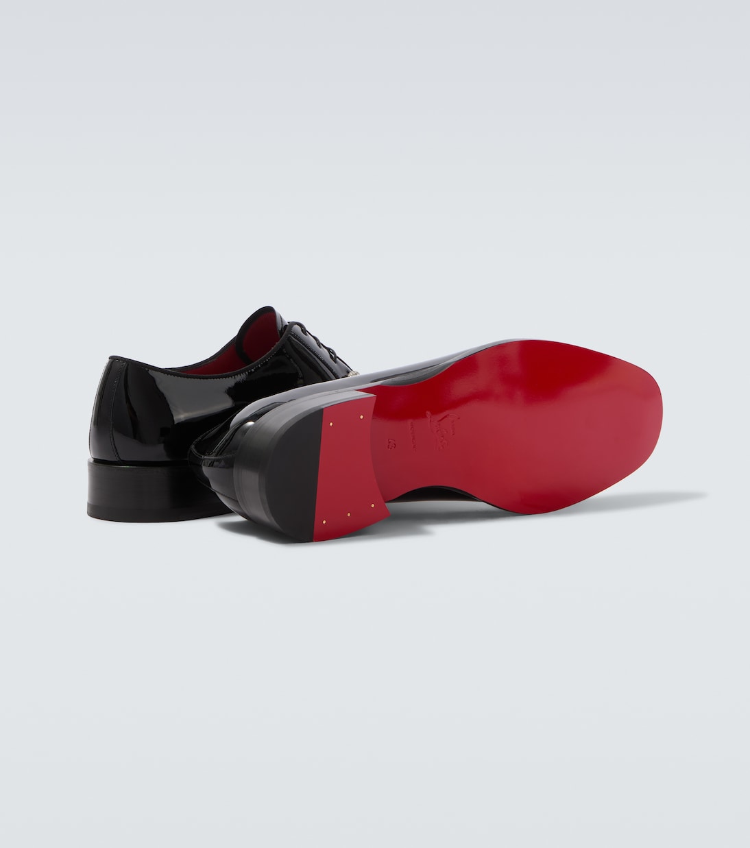 Chambeliss patent leather Derby shoes | Christian Louboutin