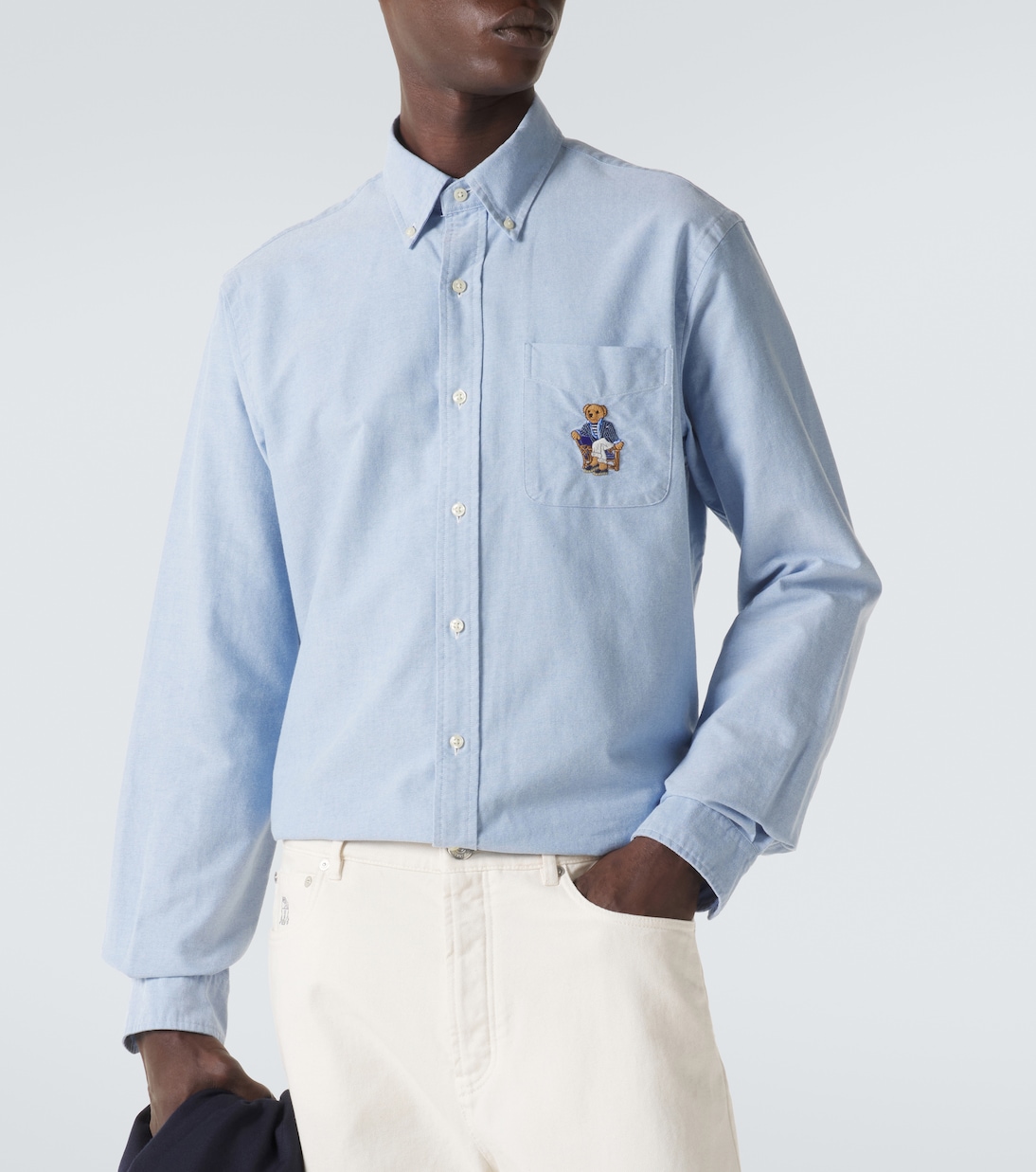 Chemise en coton à broderie | Polo Ralph Lauren