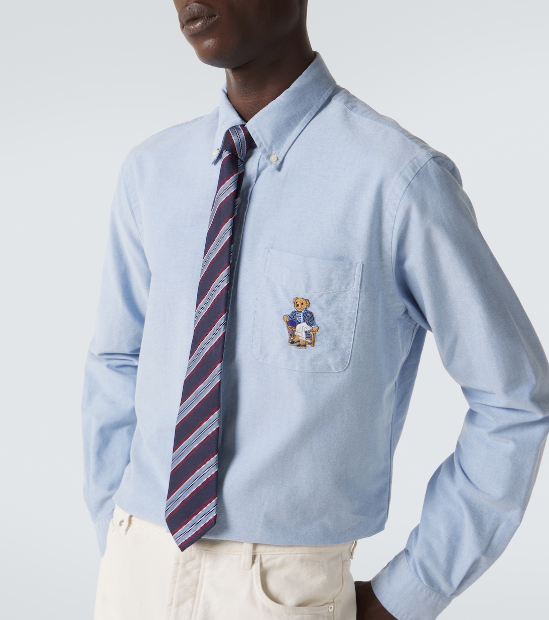Chemise en coton à broderie | Polo Ralph Lauren
