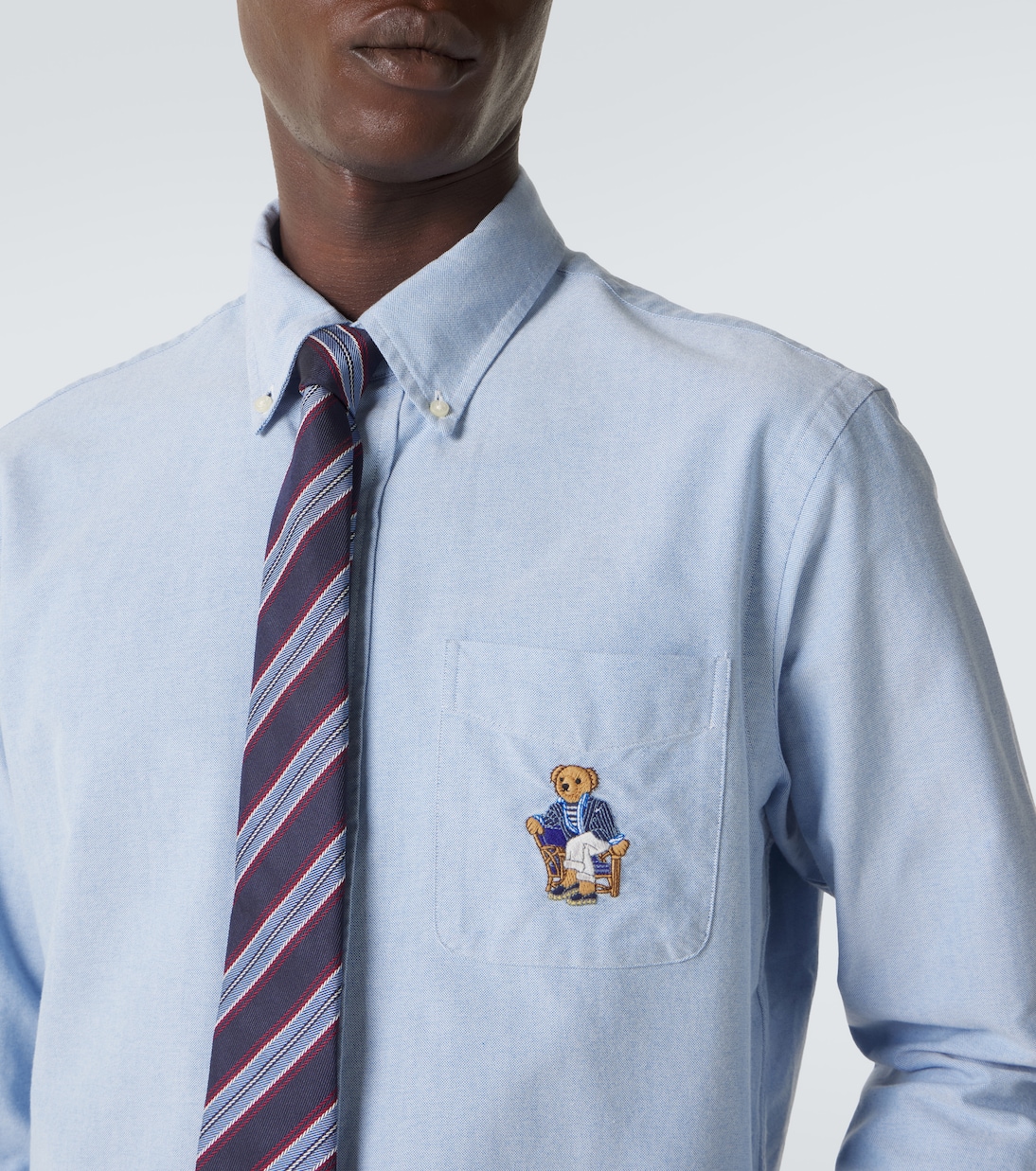 Chemise en coton à broderie | Polo Ralph Lauren