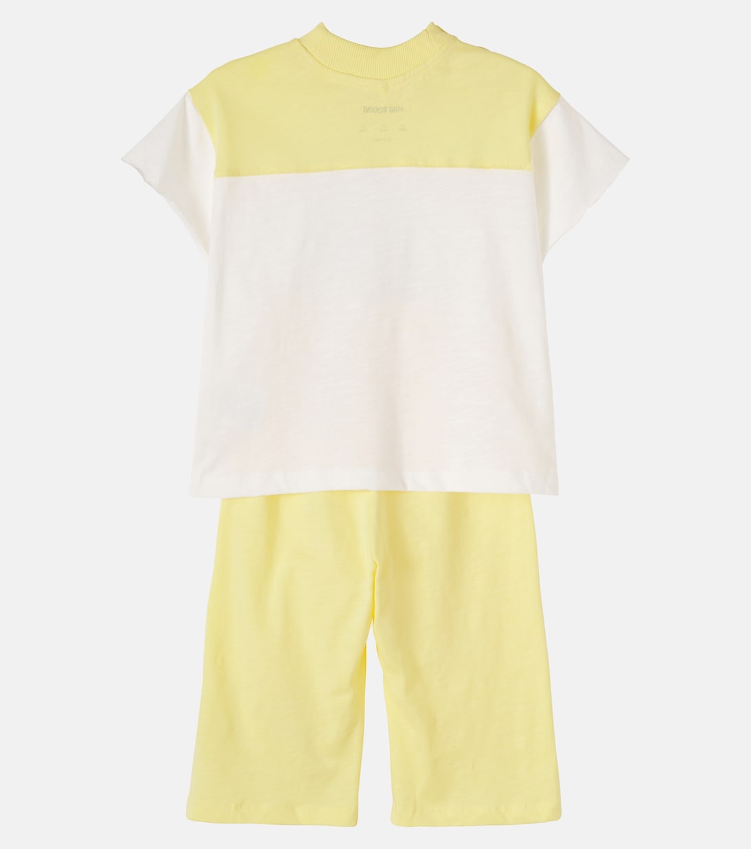 Baby Dog printed jersey top and pants set | Mini Rodini