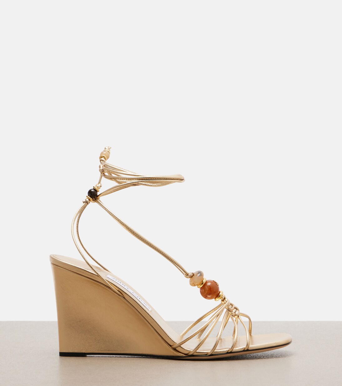 Verzierte Wedge-Sandalen Lova aus Leder | Jimmy Choo