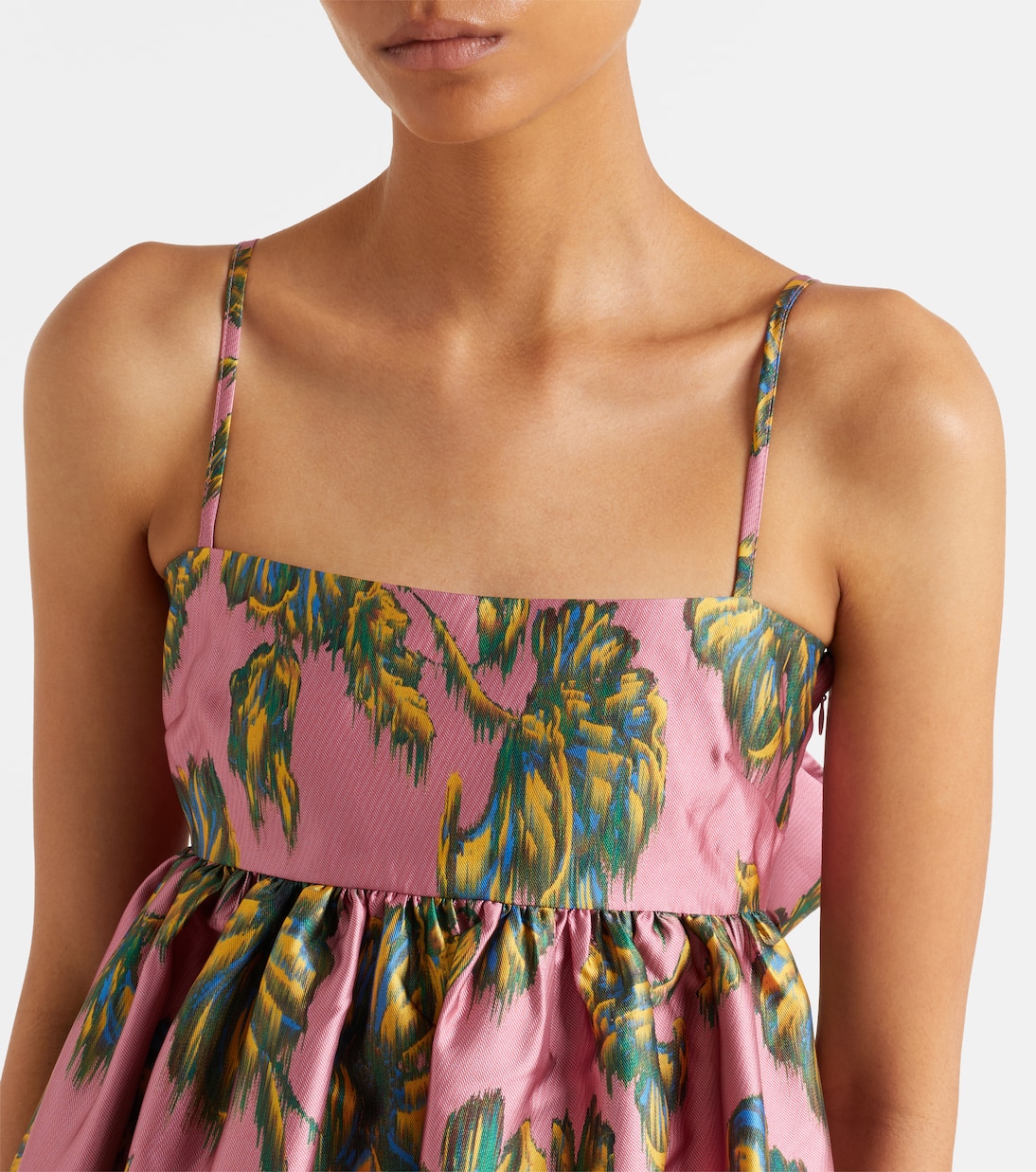 Faye花卉中长连衣裙 | Alémais