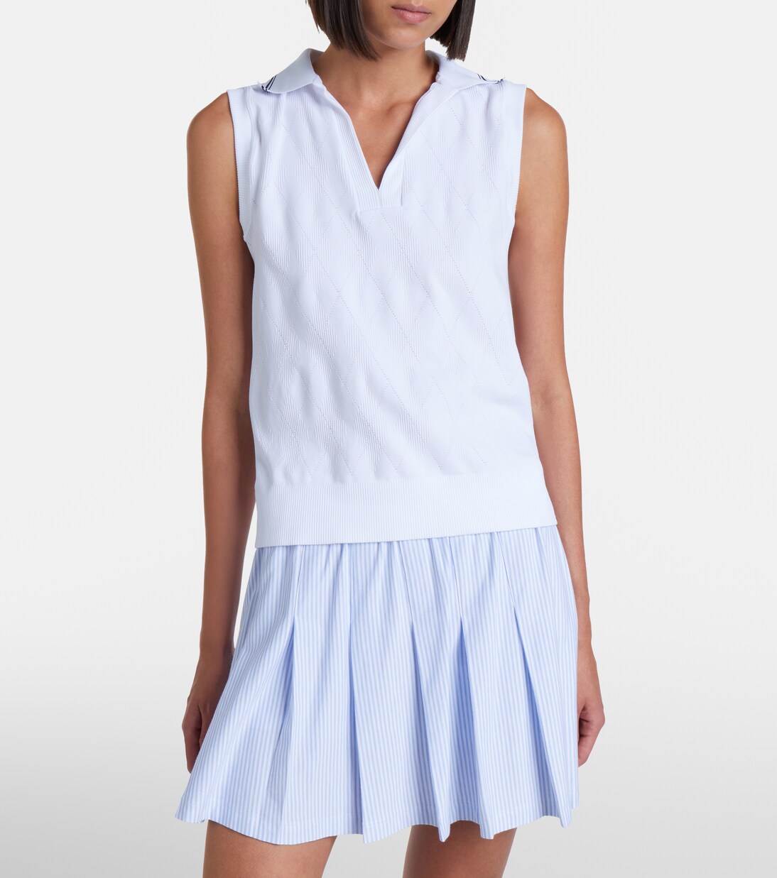 Marit argyle polo shirt | Varley