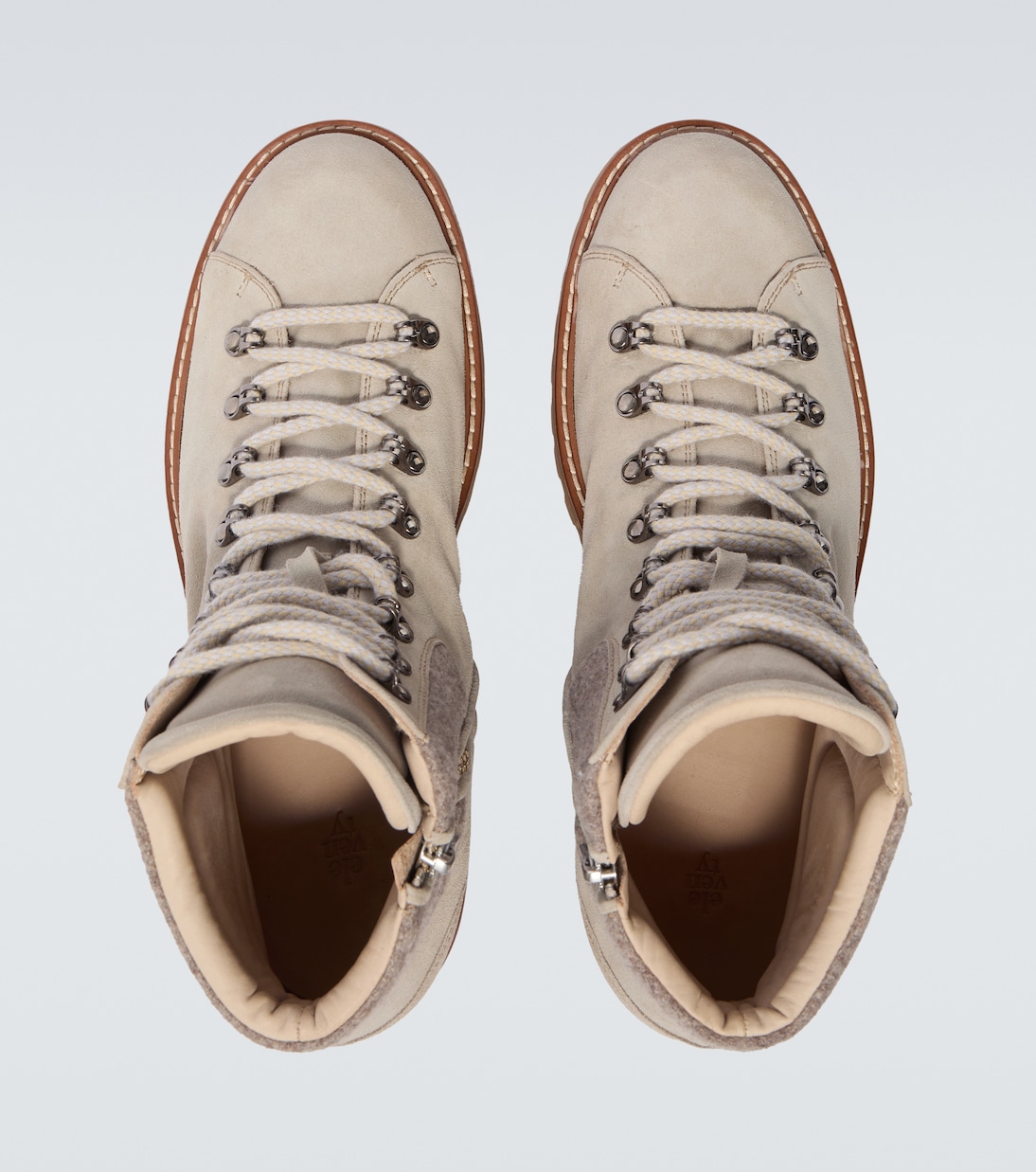 Suede lace-up boots | Eleventy
