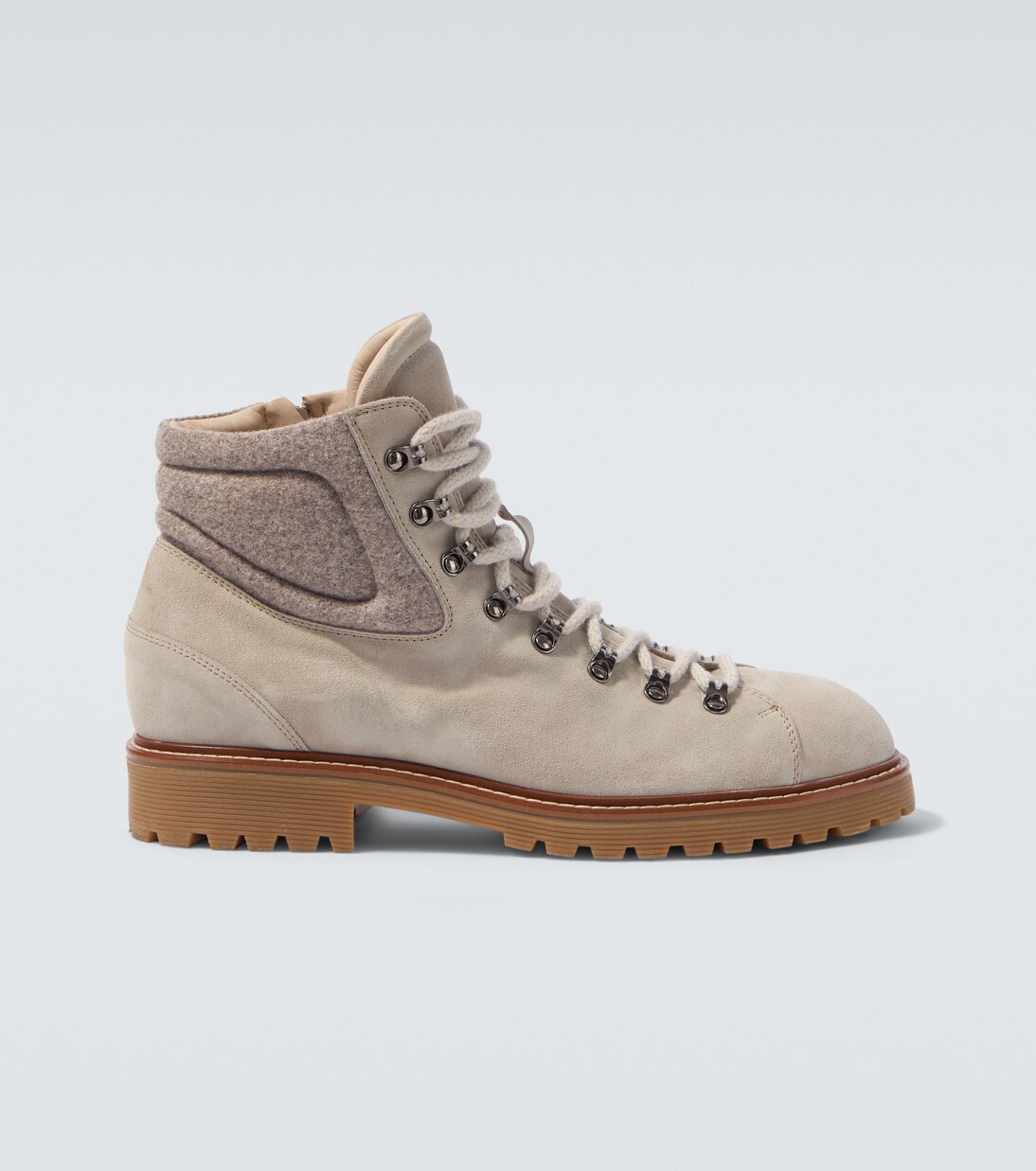 Suede lace-up boots | Eleventy