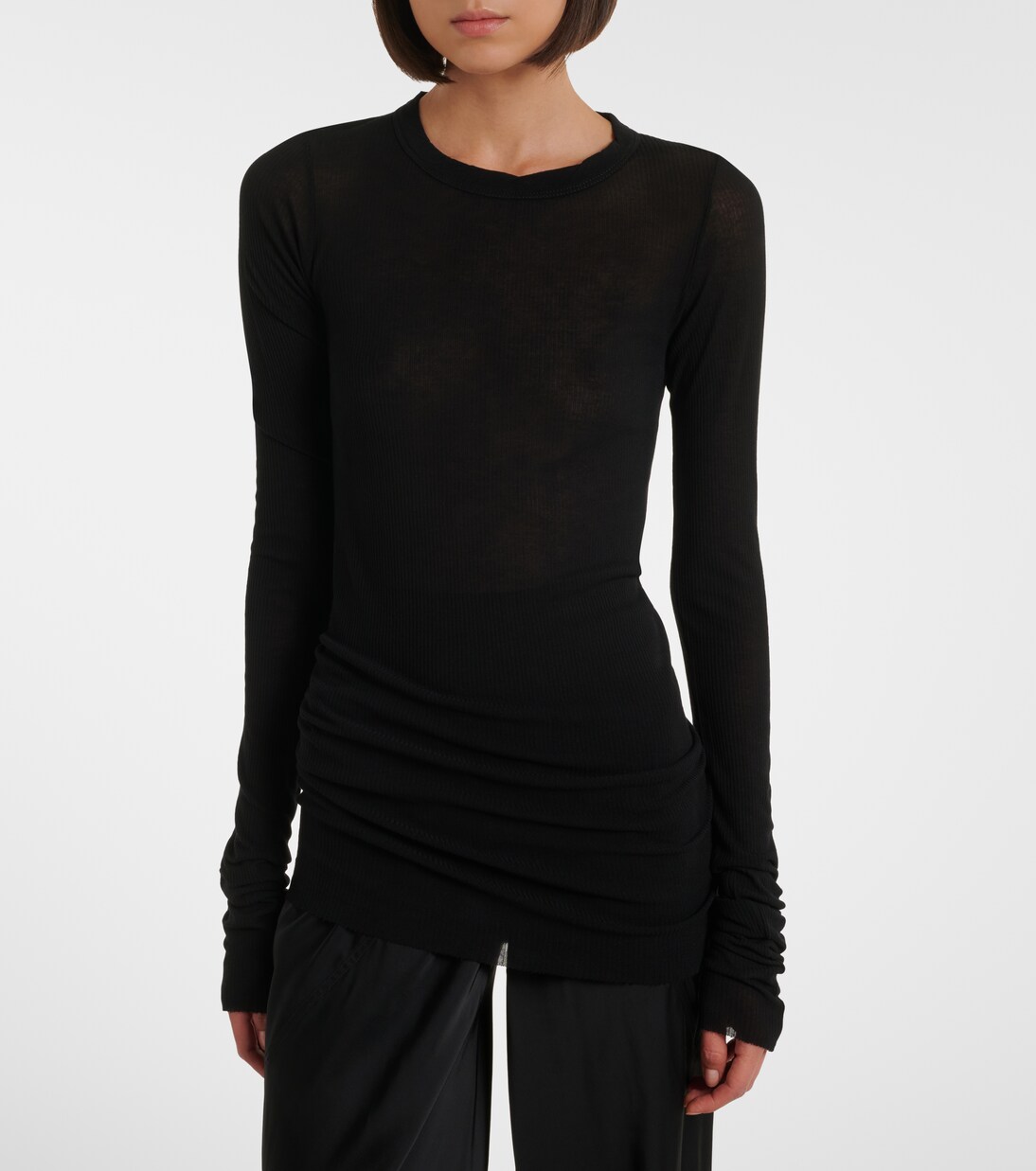 RIbbed-knit top  | Rick Owens