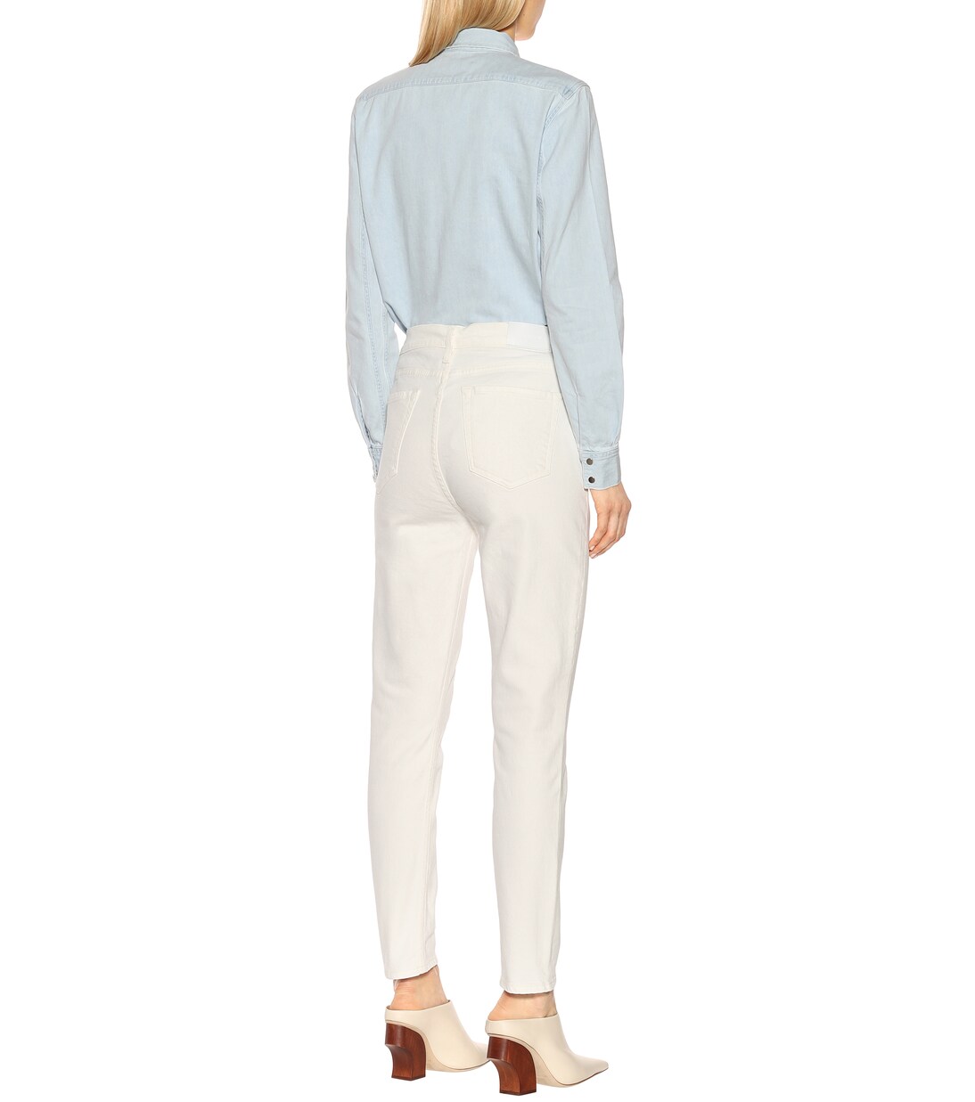 High-Rise Slim Jeans | Goldsign