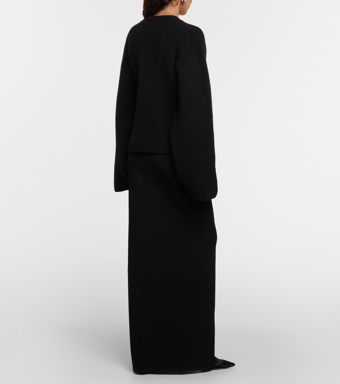 Cardigan Scarlet en cachemire mélangé | Khaite