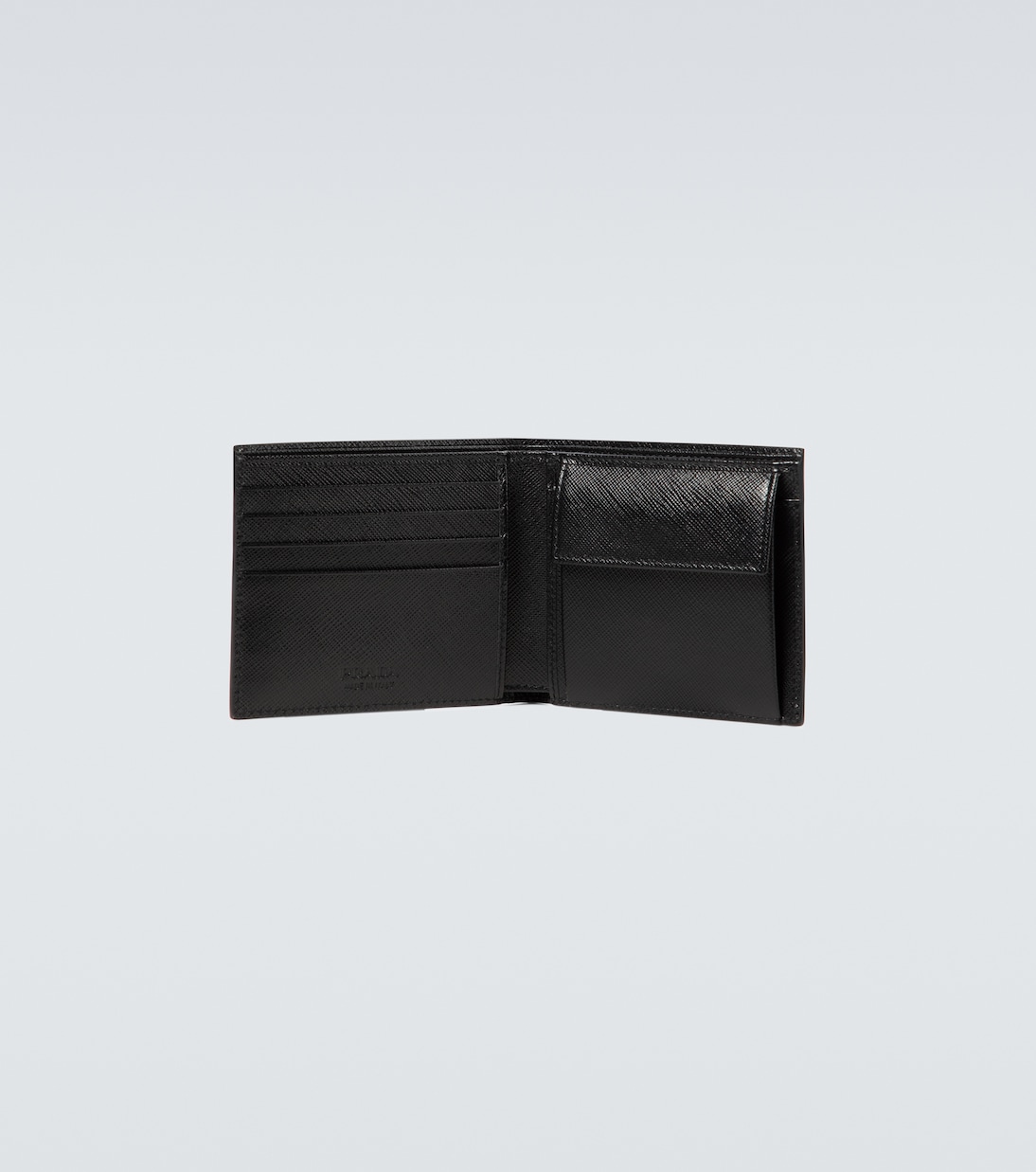 Saffiano leather billfold wallet | Prada