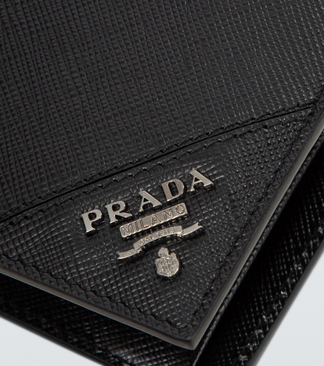 Saffiano leather billfold wallet | Prada