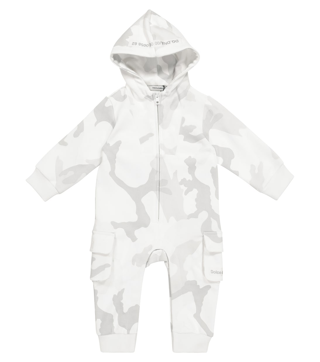 Baby camouflage cotton onesie | Dolce&Gabbana Kids