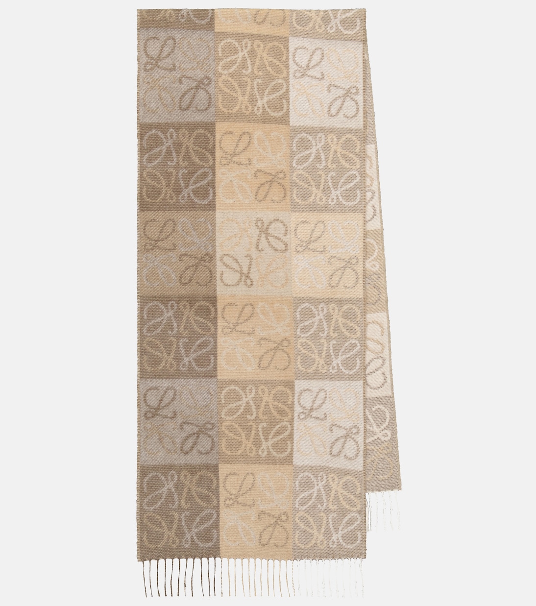 Anagram wool and cashmere scarf | Loewe