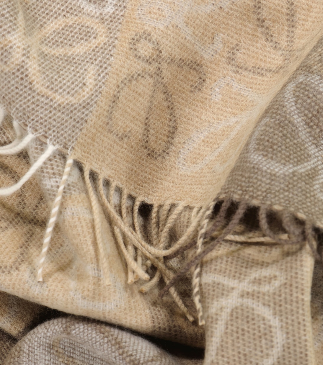 Anagram wool and cashmere scarf | Loewe