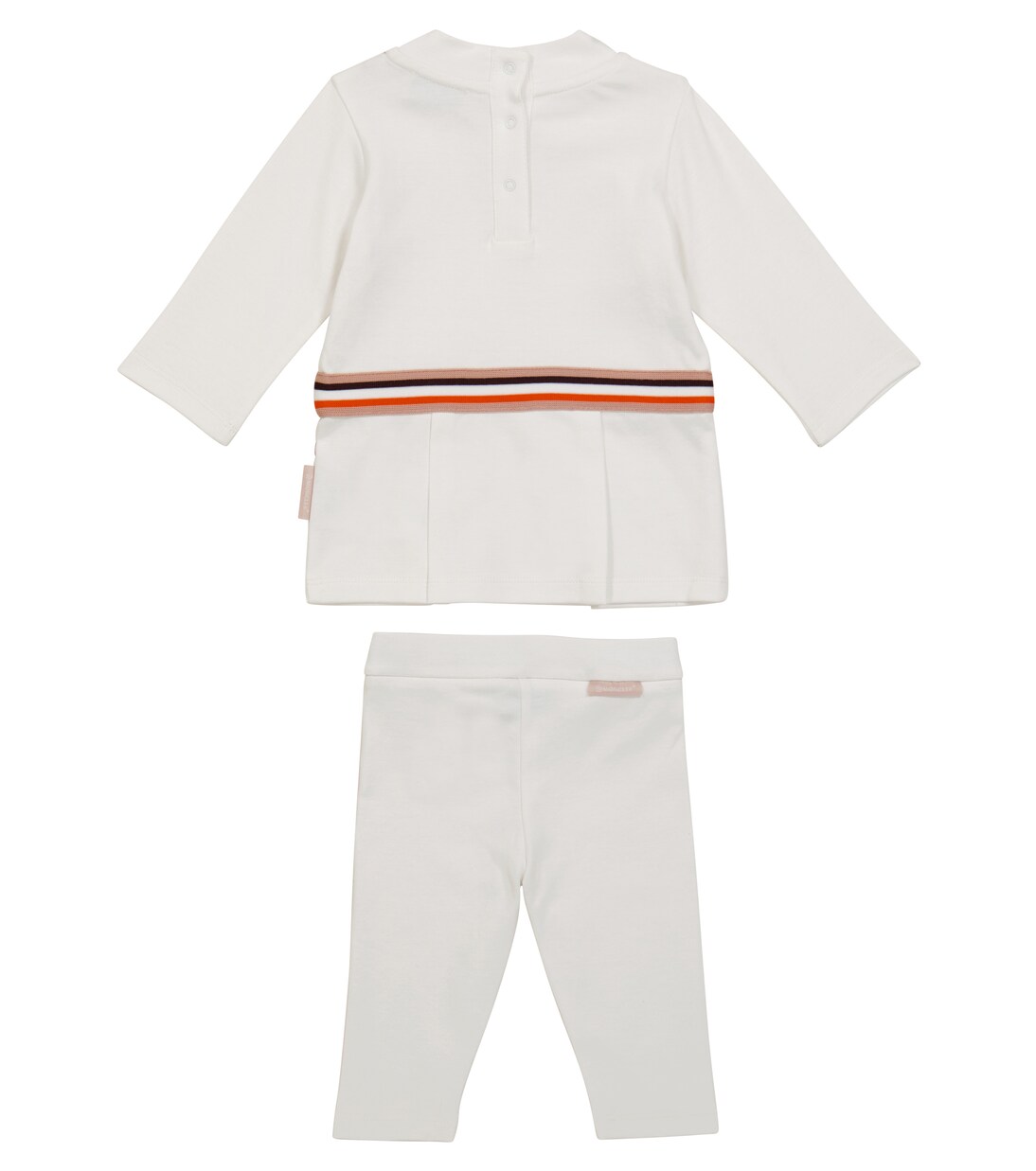 Baby cotton top and leggings set | Moncler Enfant