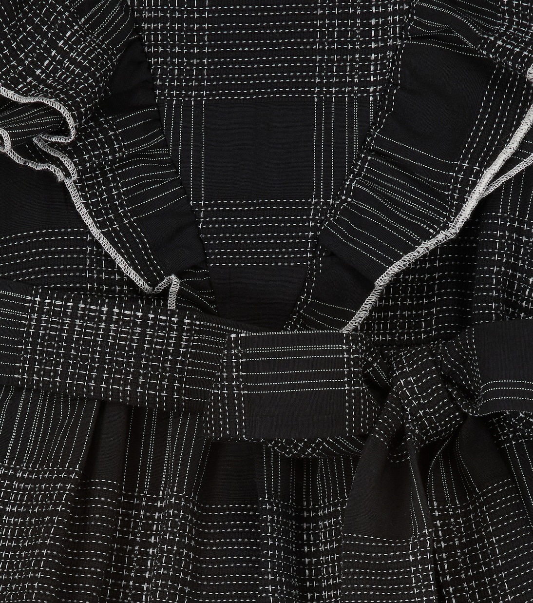 Robe en coton à carreaux | Paade Mode