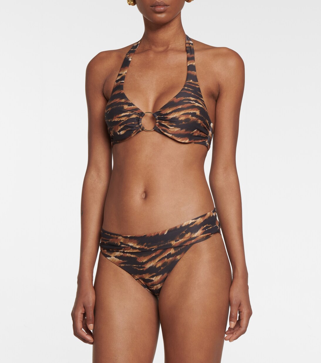 Haut de bikini Brussels à motif tigré | Melissa Odabash