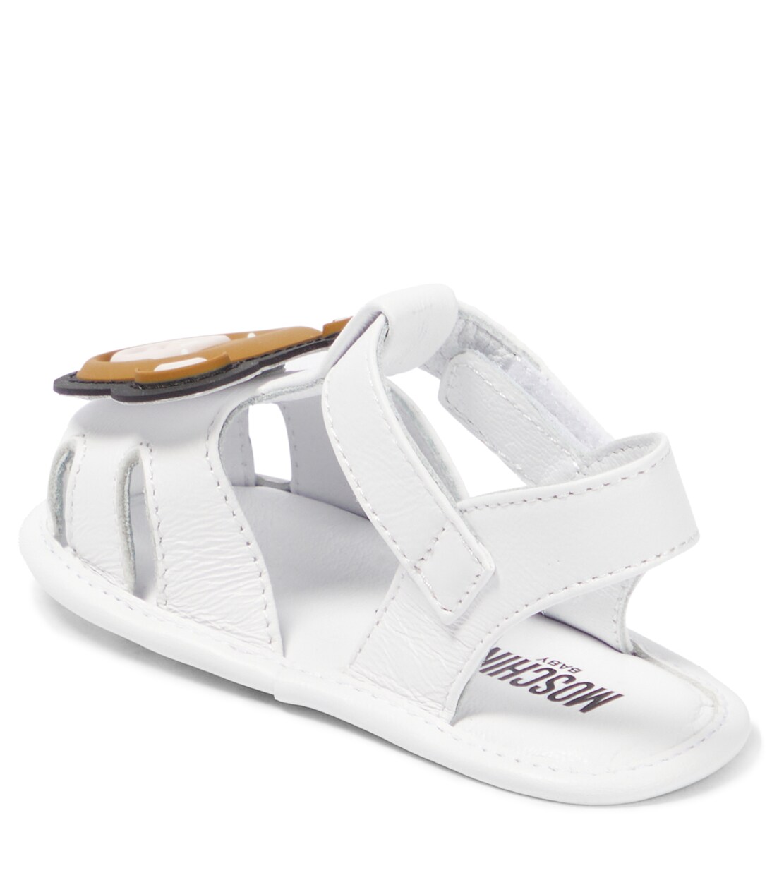 Baby Sandalen Teddy Bear aus Leder | Moschino Kids