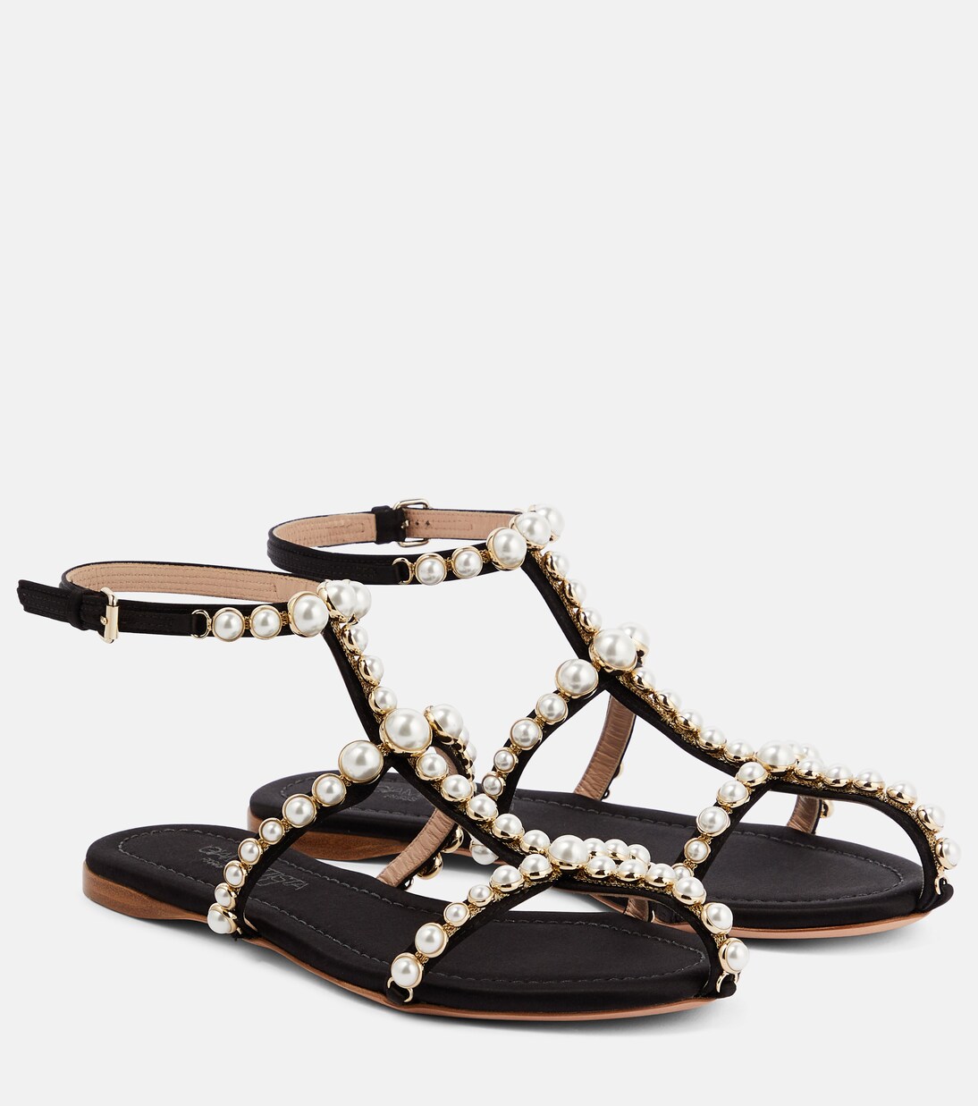 Sandalen Maharani mit Zierperlen | Giambattista Valli
