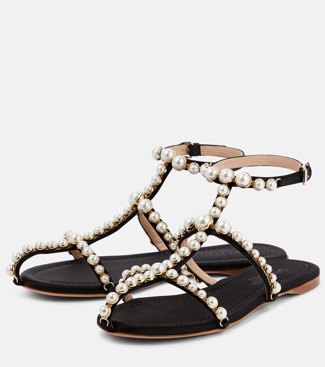 Sandalen Maharani mit Zierperlen | Giambattista Valli