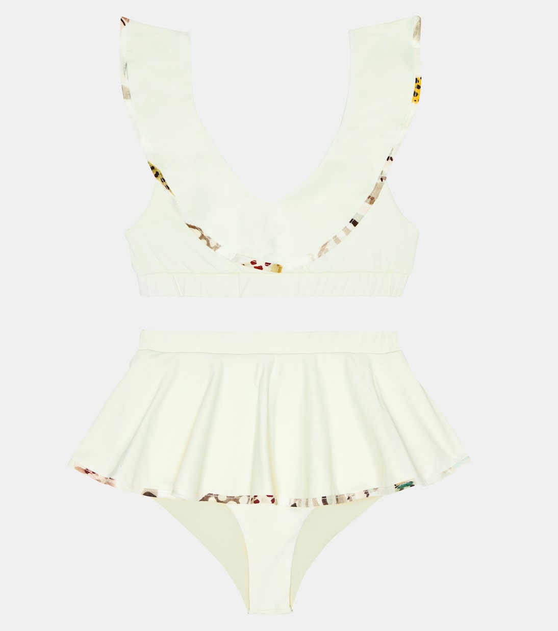 Ruffle-trimmed bikini bottoms | Marysia Bumby