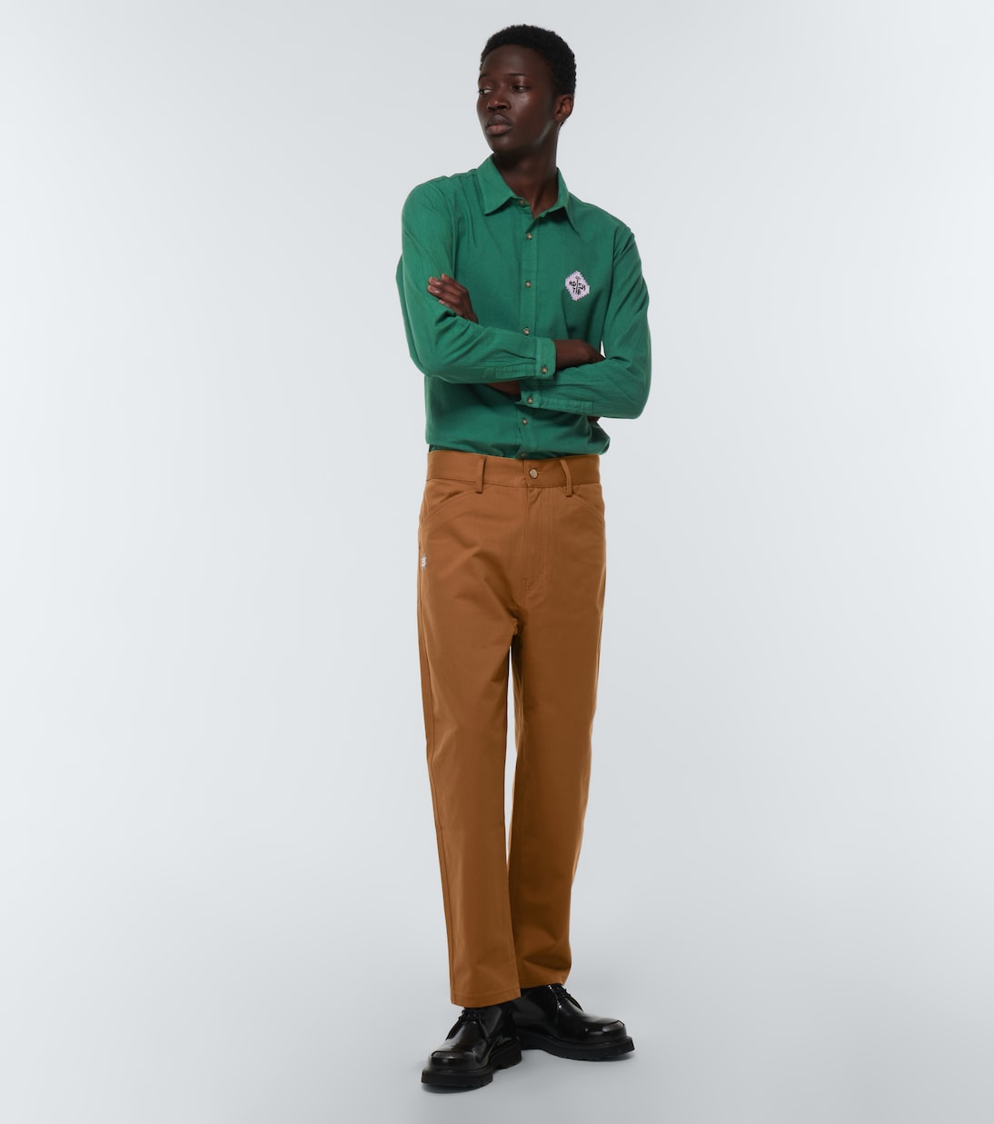 x The Inoue Brothers cotton shirt | Adish