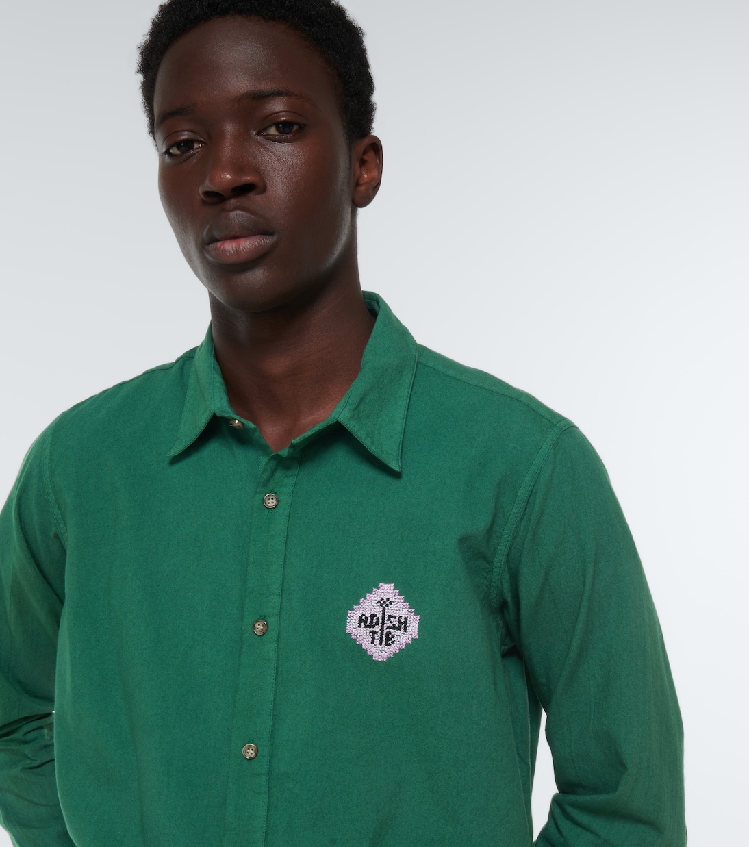 x The Inoue Brothers cotton shirt | Adish