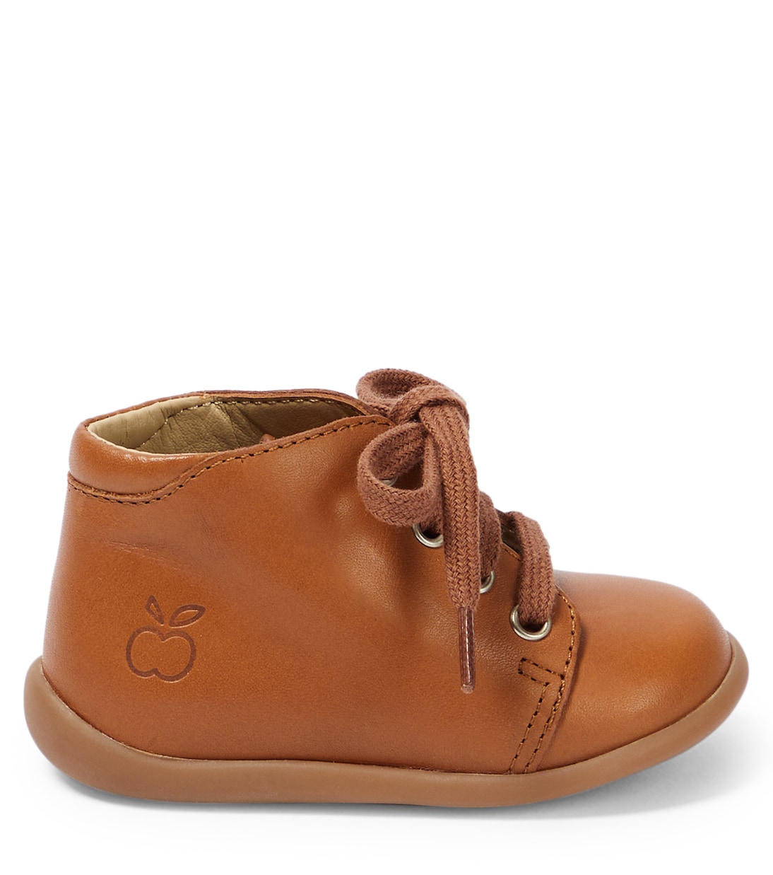 Baby leather lace-up boots | Pom d'Api